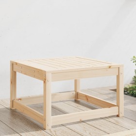 Solid pine wood garden stool by , Outdoor sofas - Ref: Foro24-844679, Price: 37,38 €, Discount: %