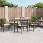 7-piece garden dining set and black synthetic rattan cushions by , Garden sets - Ref: Foro24-3213601, Price: 548,99 €, Discou...