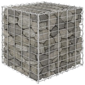 Cubic gabion bed steel wire 50x50x50 cm by vidaXL, Pots and planters - Ref: Foro24-145650, Price: 37,68 €, Discount: %