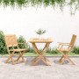 Folding garden chairs 2 pcs acacia wood 58x54.5x90 cm by , Garden chairs - Ref: Foro24-365741, Price: 102,57 €, Discount: %