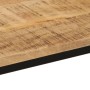 Konsolentisch aus massivem, rauem Mangoholz und Eisen, 110 x 30 x 75 cm von , Seitentische - Ref: Foro24-372726, Preis: 98,45...