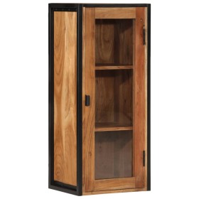 Mueble de baño madera maciza de acacia y hierro 40x30x90 cm de , Muebles de baño - Ref: Foro24-372745, Precio: 149,99 €, Desc...