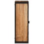 Solid acacia wood and iron bathroom cabinet 40x30x90 cm by , Bathroom furniture - Ref: Foro24-372745, Price: 148,71 €, Discou...