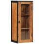 Solid acacia wood and iron bathroom cabinet 40x30x90 cm by , Bathroom furniture - Ref: Foro24-372745, Price: 148,71 €, Discou...