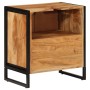 Mueble de baño madera maciza de acacia y hierro 55x35x60 cm de , Muebles de baño - Ref: Foro24-372747, Precio: 210,78 €, Desc...