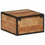 Mesita de noche de pared madera maciza acacia 35x35x20 cm de , Mesas auxiliares - Ref: Foro24-372751, Precio: 56,49 €, Descue...