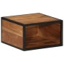 Mesita de noche de pared madera maciza acacia 35x35x20 cm de , Mesas auxiliares - Ref: Foro24-372751, Precio: 56,49 €, Descue...