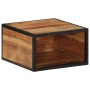 Mesita de noche de pared madera maciza acacia 35x35x20 cm de , Mesas auxiliares - Ref: Foro24-372751, Precio: 56,49 €, Descue...