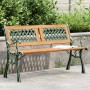 Gartenbank aus massivem Tannenholz und Stahl 116 cm von , Gartenbänke - Ref: Foro24-366536, Preis: 90,99 €, Rabatt: %