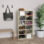 Schuhschrank aus Sonoma-Sperrholz, 54 x 34 x 100,5 cm von vidaXL, Schuhregale und Schuhorganisatoren - Ref: Foro24-800399, Pr...