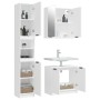 Set de muebles de baño 3 piezas madera contrachapada blanco de , Muebles de baño - Ref: Foro24-3115876, Precio: 211,96 €, Des...