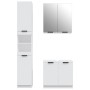 Set de muebles de baño 3 piezas madera contrachapada blanco de , Muebles de baño - Ref: Foro24-3115876, Precio: 211,96 €, Des...