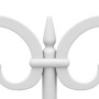 Garden edging 17 units PP white 10 m by , Garden edging and edging - Ref: Foro24-318300, Price: 40,99 €, Discount: %