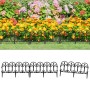 Garden edging 17 units PP black 10 m by , Garden edging and edging - Ref: Foro24-318293, Price: 37,36 €, Discount: %