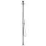 Garden shower with brown base 230 cm stainless steel by , Pool and spa accessories - Ref: Foro24-3070779, Price: 433,16 €, Di...