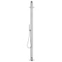 Garden shower with brown base 230 cm stainless steel by , Pool and spa accessories - Ref: Foro24-3070779, Price: 433,16 €, Di...