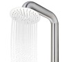 Garden shower with brown base 230 cm stainless steel by , Pool and spa accessories - Ref: Foro24-3070779, Price: 433,16 €, Di...