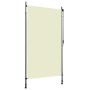 Estor enrollable de exterior color crema 120x270 cm de , Persianas y estores - Ref: Foro24-145940, Precio: 59,01 €, Descuento: %