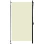 Estor enrollable de exterior color crema 120x270 cm de , Persianas y estores - Ref: Foro24-145940, Precio: 59,01 €, Descuento: %