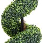 Artificial Boxwood spiral plant with green pot 89 cm by , artificial flora - Ref: Foro24-336506, Price: 113,98 €, Discount: %