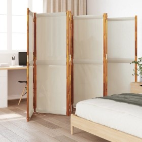 Light gray 6-panel divider screen 420x180 cm by , Room dividers - Ref: Foro24-4003358, Price: 162,99 €, Discount: %