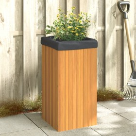 Solid acacia wood planter 45x45x90 cm by , Pots and planters - Ref: Foro24-366504, Price: 91,10 €, Discount: %