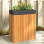 Solid acacia wood planter 59x27.5x70 cm by , Pots and planters - Ref: Foro24-366506, Price: 103,32 €, Discount: %