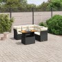 5-teiliges Gartenmöbel-Set und schwarze synthetische Rattankissen von , Gartensets - Ref: Foro24-3270825, Preis: 435,64 €, Ra...