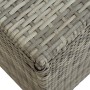 Graue Garten-Aufbewahrungsbox aus synthetischem Rattan, 200 x 50 x 60 cm von vidaXL, Aufbewahrungsboxen für den Außenbereich ...