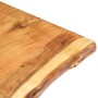 Superficie de mesa de madera maciza de acacia 80x(50-60)x2,5 cm de vidaXL, Tableros para mesas - Ref: Foro24-286329, Precio: ...