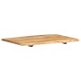 Superficie de mesa de madera maciza de acacia 80x(50-60)x2,5 cm de vidaXL, Tableros para mesas - Ref: Foro24-286329, Precio: ...