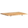 Superficie de mesa de madera maciza de acacia 80x(50-60)x2,5 cm de vidaXL, Tableros para mesas - Ref: Foro24-286329, Precio: ...