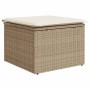 Gartensofa-Set mit beigen Kissen 8 Stück PE-Rattan von , Gartensets - Ref: Foro24-3256562, Preis: 587,79 €, Rabatt: %