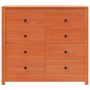 Armario auxiliar madera maciza de pino marrón cera 100x40x90 cm de , Aparadores - Ref: Foro24-844495, Precio: 201,66 €, Descu...