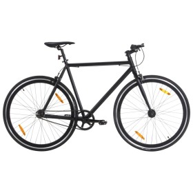 Bicicleta de piñón fijo negro 700c 59 cm de , Bicicletas - Ref: Foro24-92251, Precio: 281,99 €, Descuento: %