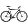 Black fixed gear bike 700c 59 cm by , bikes - Ref: Foro24-92251, Price: 282,99 €, Discount: %