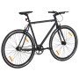 Black fixed gear bike 700c 59 cm by , bikes - Ref: Foro24-92251, Price: 282,99 €, Discount: %