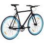 Bicicleta de piñón fijo negro y azul 700c 51 cm de , Bicicletas - Ref: Foro24-92258, Precio: 251,18 €, Descuento: %