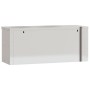 Kitchen wall cabinet with sliding doors stainless steel by , Food container - Ref: Foro24-376443, Price: 191,82 €, Discount: %