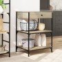 Sonoma oak engineered wood kitchen cart 60x48x89.5 cm by , Kitchen and dining carts - Ref: Foro24-842372, Price: 87,28 €, Dis...