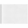 Balcony screen 100% polyester Oxford white 75x800 cm by , Umbrellas - Ref: Foro24-4000089, Price: 37,03 €, Discount: %