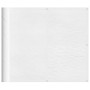 Balcony screen 100% polyester Oxford white 90x800 cm by , Umbrellas - Ref: Foro24-4000096, Price: 44,72 €, Discount: %