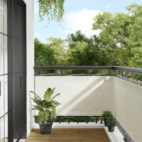 Balcony screen 100% polyester Oxford cream 75x700 cm by , Umbrellas - Ref: Foro24-4000193, Price: 29,27 €, Discount: %