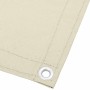 Balcony screen 100% polyester Oxford cream 90x800 cm by , Umbrellas - Ref: Foro24-4000201, Price: 34,63 €, Discount: %