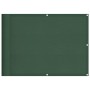 Pantalla de balcón 100% poliéster Oxford verde oscuro 75x800 cm de , Sombrillas - Ref: Foro24-4000257, Precio: 35,44 €, Descu...