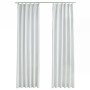 Blackout curtains with hooks 2 pieces off-white 140x175 cm by vidaXL, Curtains and curtains - Ref: Foro24-134485, Price: 31,3...