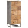 Cajonera de madera maciza reciclada 45x30x100 cm de vidaXL, Cajoneras - Ref: Foro24-286529, Precio: 323,99 €, Descuento: %