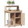 Planting table with pine wood shelves 82.5x50x109.5 cm by , Pot stands - Ref: Foro24-832422, Price: 108,84 €, Discount: %