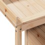 Planting table with pine wood shelves 82.5x50x109.5 cm by , Pot stands - Ref: Foro24-832422, Price: 108,84 €, Discount: %