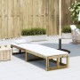 Ausziehbare Gartensofabank aus imprägniertem Kiefernholz von , Gartenbänke - Ref: Foro24-832614, Preis: 109,36 €, Rabatt: %